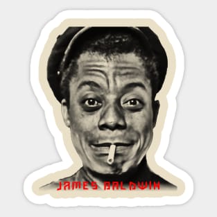 james baldwin visual art Sticker